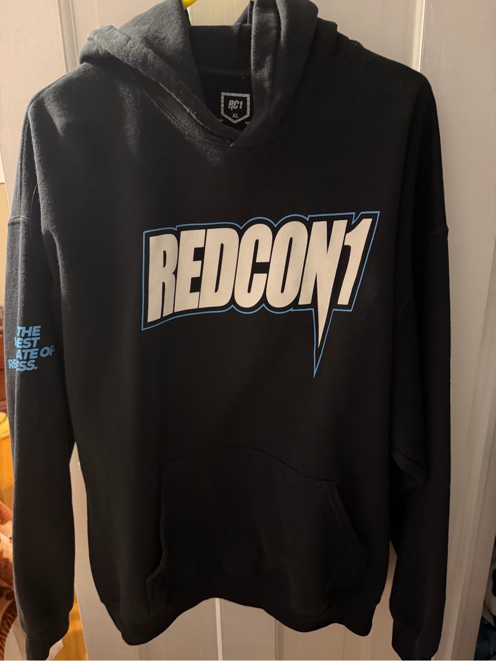 Men's Black Redcon 1 Hoodie